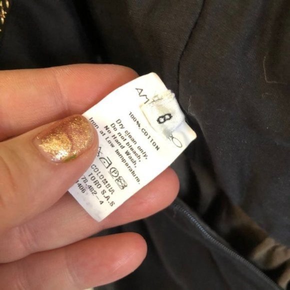 Gorgeous Fit And Flare Amelia Toro Black Cotton Layer Skirt Dress Womens Size 8 - Picture 5 of 5